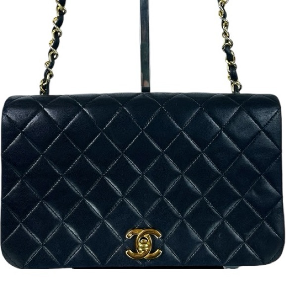 CHANEL CC Matelasse Full Flap Chain Shoulder Bag Leather GHW - Picture 1 of 15